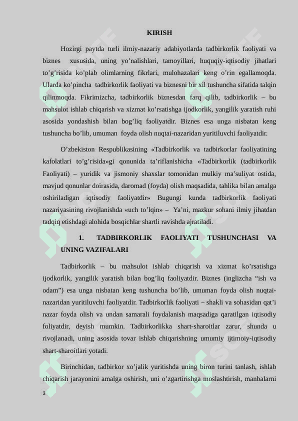 Tadbirkorlik faoliyati iqtisodiy xavfsizligi 3