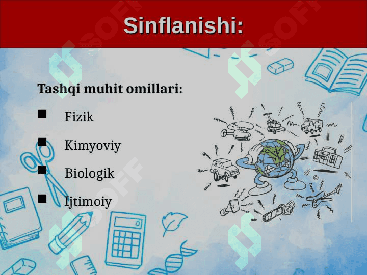 etiologik muhit omillarining organizmga patogen ta’siri.... 2