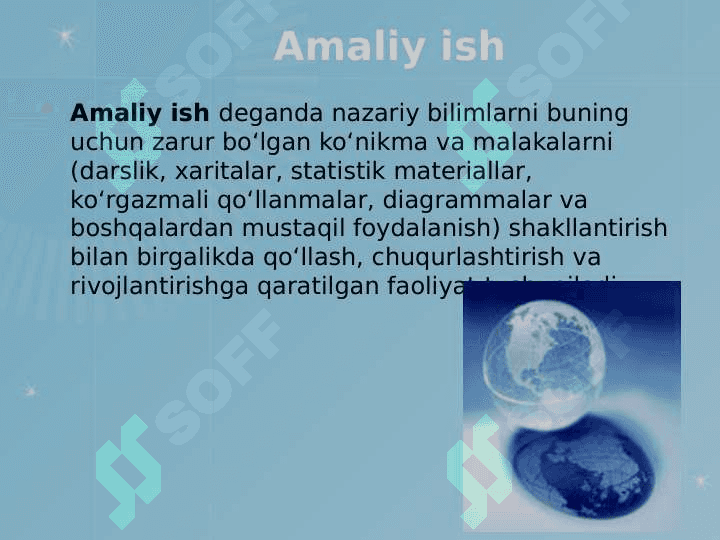 Geografiya darslarida kuzatish orqali yangi bilim va ko'nikmalarni shakllantirish 3