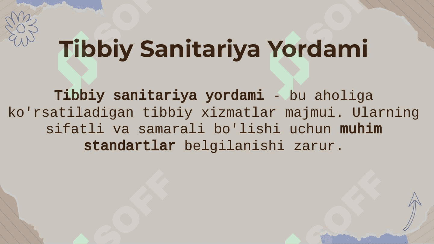 Birlamchi Tibbiy Sanitariya Yordami Ambulyatoriya va Poliklinika Muassasalarining Ish Faoliyatini Tashkil Qilish 3