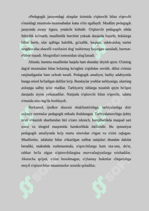 Pedagogik nizolar va ziddiyatlarni bartaraf etish 2