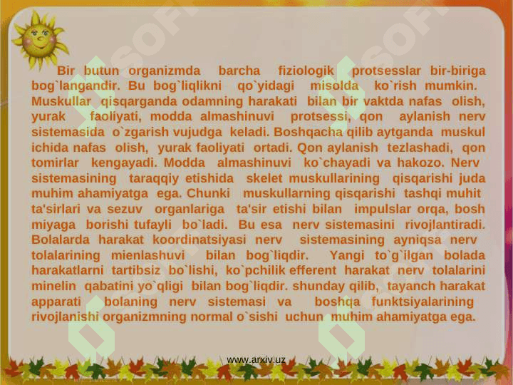 Organizmda suyaklarning tuzilishi va ularning yosh xususiyatlari va xillari 4