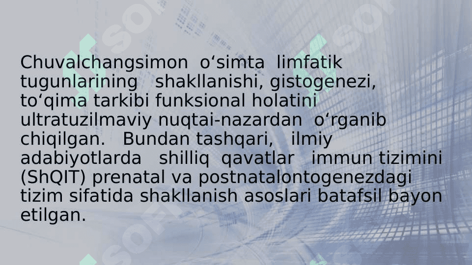 Hazm nayining limfoid tuzilmalari 4