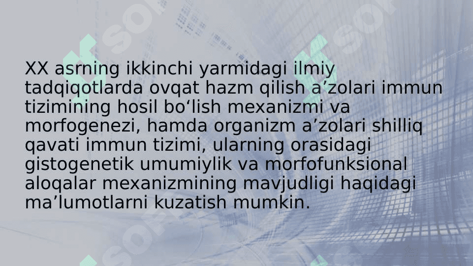 Hazm nayining limfoid tuzilmalari 5
