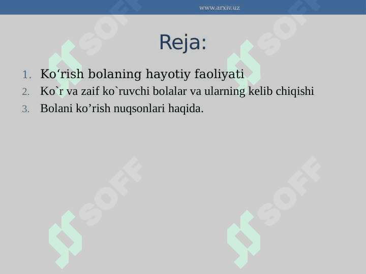 Ko‘rishida nuqsoni bo‘lgan bolalar 2