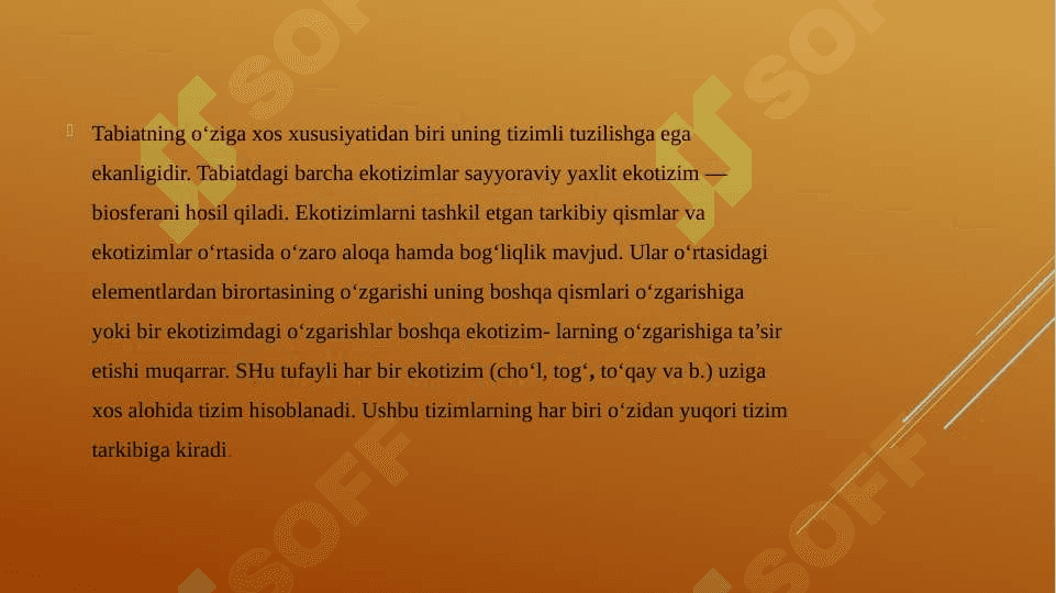 Ekologik monitoringning tadqiqot tamoyillari va xususiyatlari 5