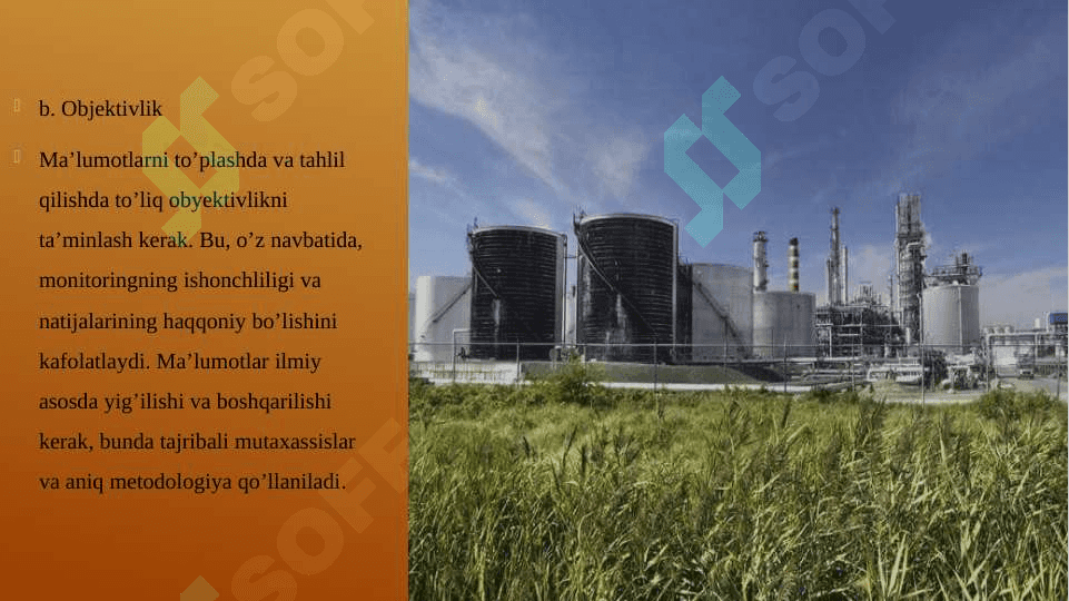 Ekologik monitoringning tadqiqot tamoyillari va xususiyatlari 7