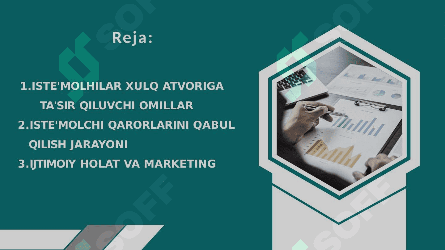 ISTE'MOLСHILAR XULQ ATVORIGA TA'SIR QILUVCHI OMILLAR 2