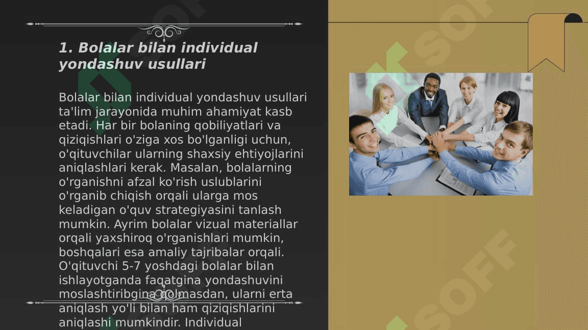 Bolalar bilan yakka ishlashni tashkil etish va rejalashtirish 3