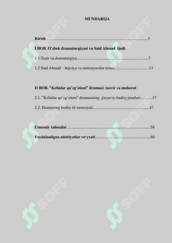 “S. AHMADNING DRAMATURGLIK MAHORATI 2