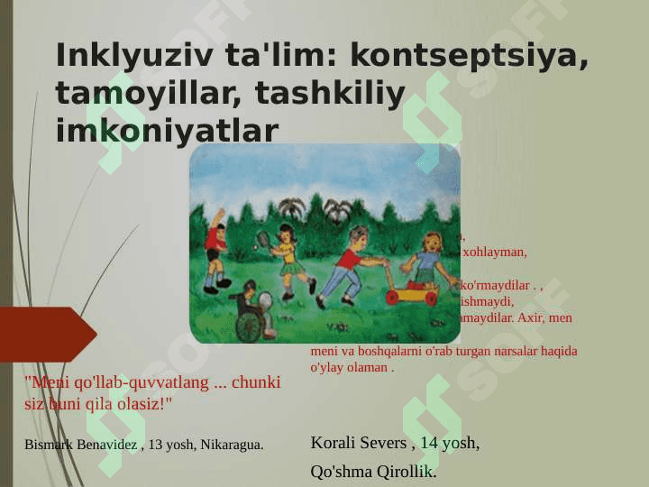 INKLYUZIV TAʼLIM MAZMUNI VA MOHIYATI 3