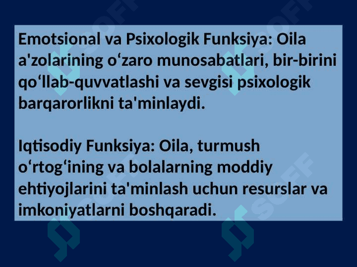 OILA VA UNING ASOSIY FUNKSIYALARINI SHAKLLANTIRISH 4