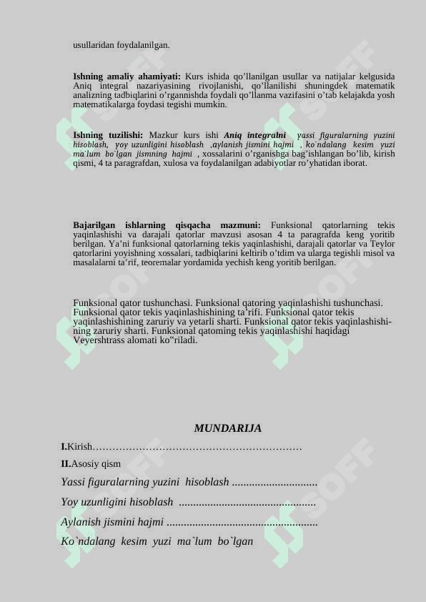 Aniq integralning tadbiqlari 4