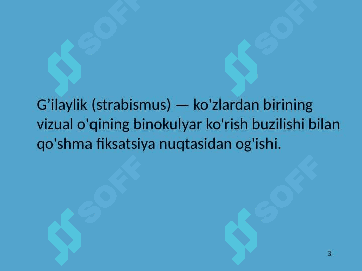 G'ilaylik turlari 3