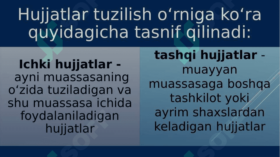 Sohada Hujjat yuritish 4