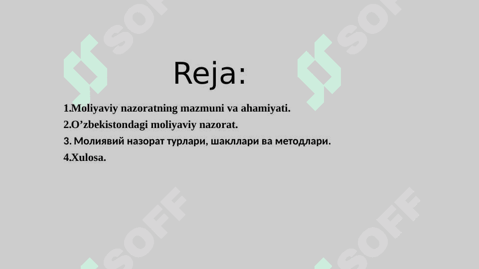 Moliyaviy nazorat 2