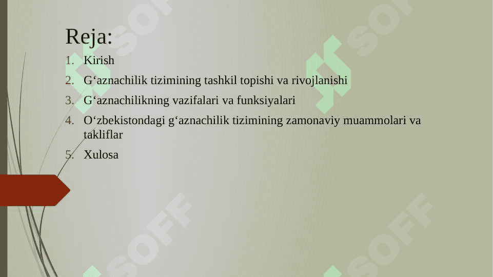 Oʻzbekistonda gʻaznachilik 2