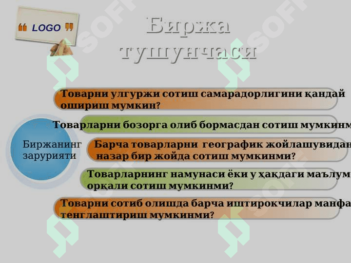 БИРЖАЛАРНИНГ ИҚТИСОДИЙ МОҲИЯТИ 4