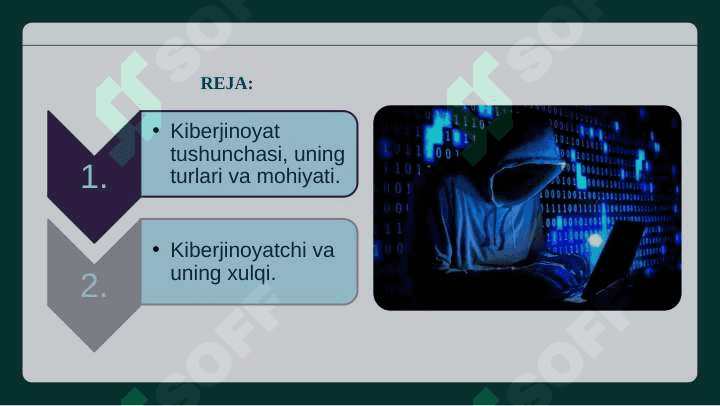 Kiberjinoyat va kiberhuquq tushunchasi 2