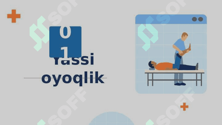 Oyoq panjasi statik deformatsiyasi 3