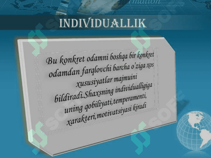 Shaxs psixologiyasi 2