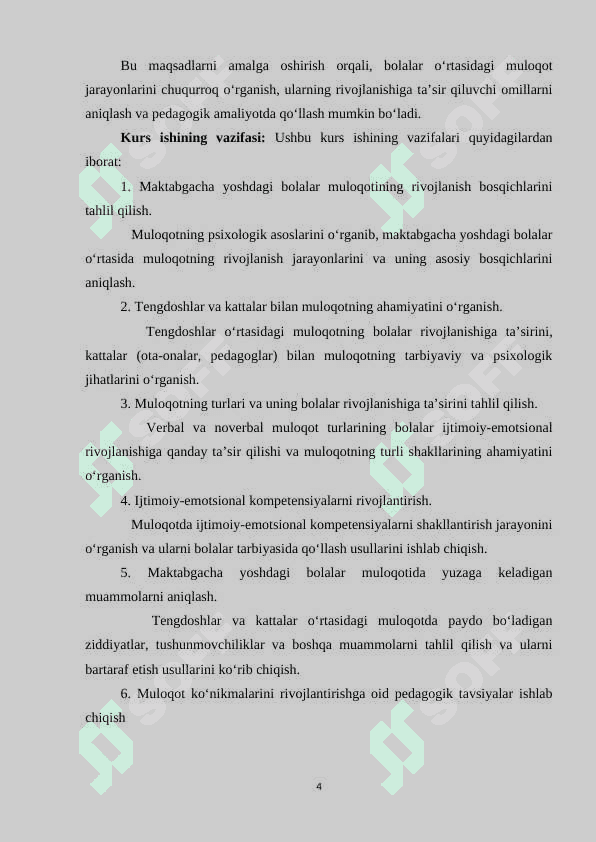 Maktabgacha tarbiya yoshida tengdoshlar va kattalar bilan muloqot 4