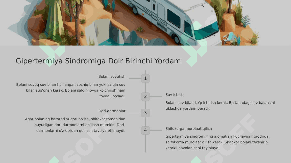 Bolalarda Gipertermiya Sindromi: Birinchi Yordam 4
