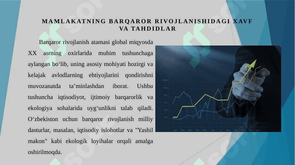 Yashil iqtisodiyot va barqaror oʻsish 3