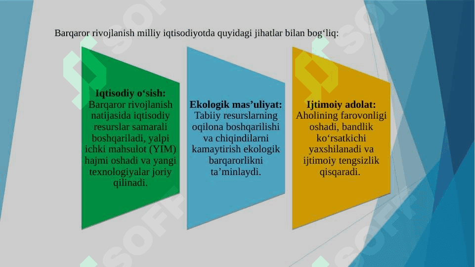 Yashil iqtisodiyot va barqaror oʻsish 4