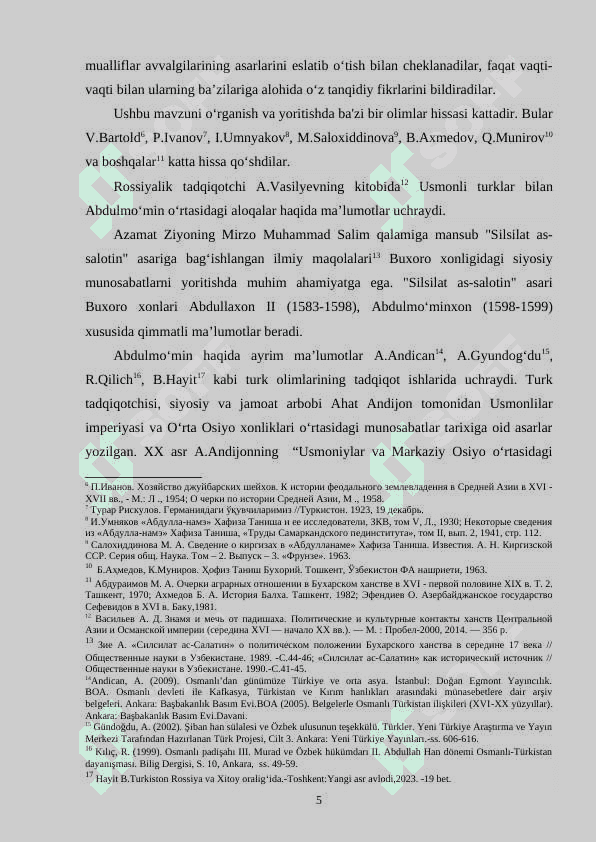 SHAYBONIYLAR DAVLAT BOSHQARUVIDA ABDULMO‘MINNING TUTGAN O‘RNI 5