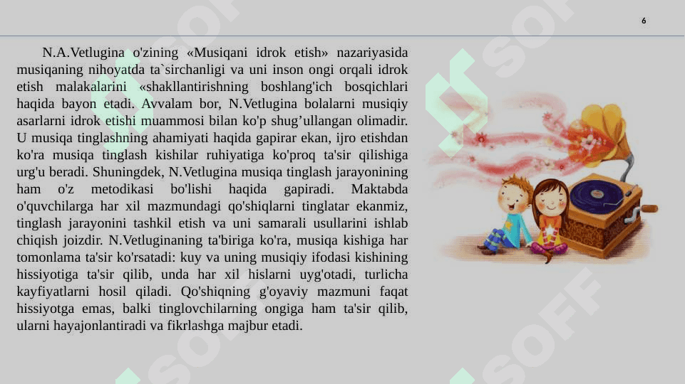 Maktabgacha ta’lim muassasalarida musiqa tinglash 6