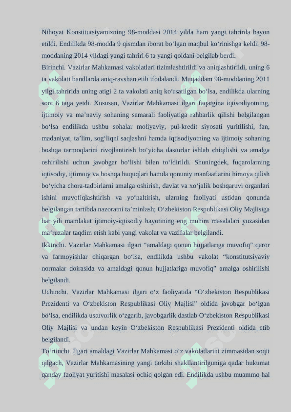 O‘zbekiston Respublikasi Vazirlar mahkamasi 5