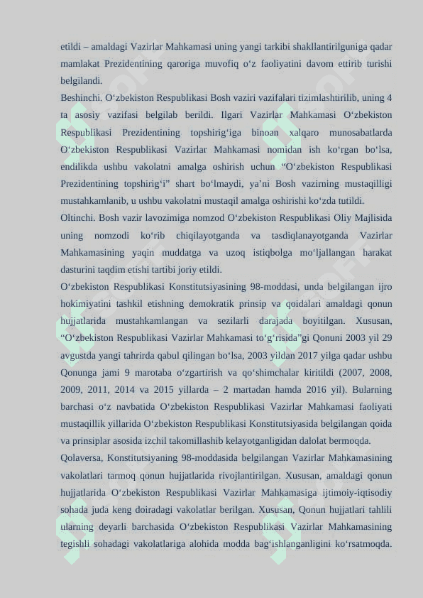 O‘zbekiston Respublikasi Vazirlar mahkamasi 6
