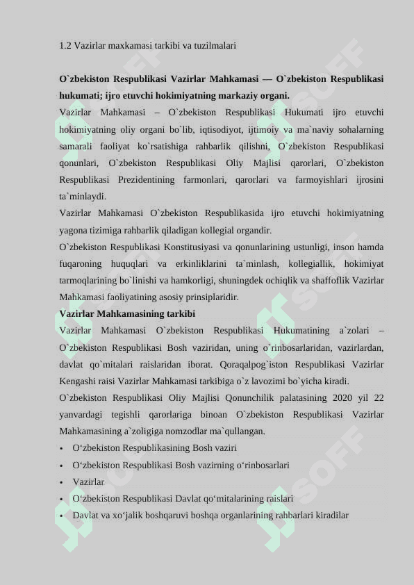 O‘zbekiston Respublikasi Vazirlar mahkamasi 8