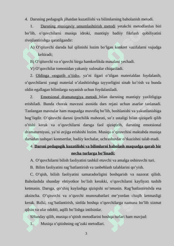 MUSIQA O‘QITISH METODIKASINING MAQSAD VA VAZIFALARI 3