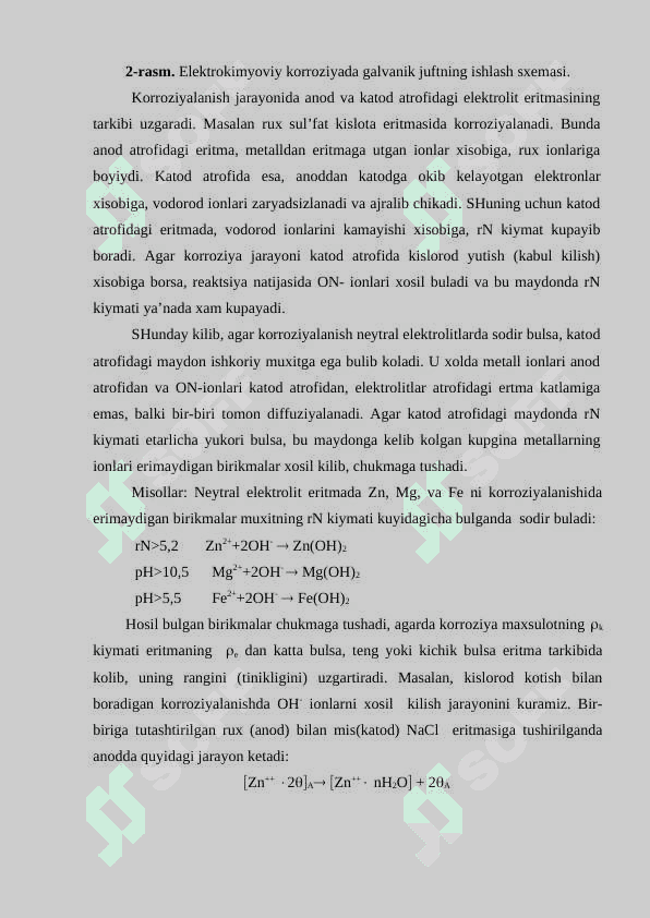 Karroziyaning sanoatdagi ahamiyati 7
