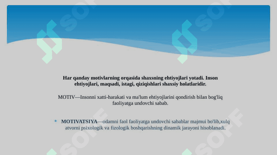 Faoliyat va motivatsiya 3