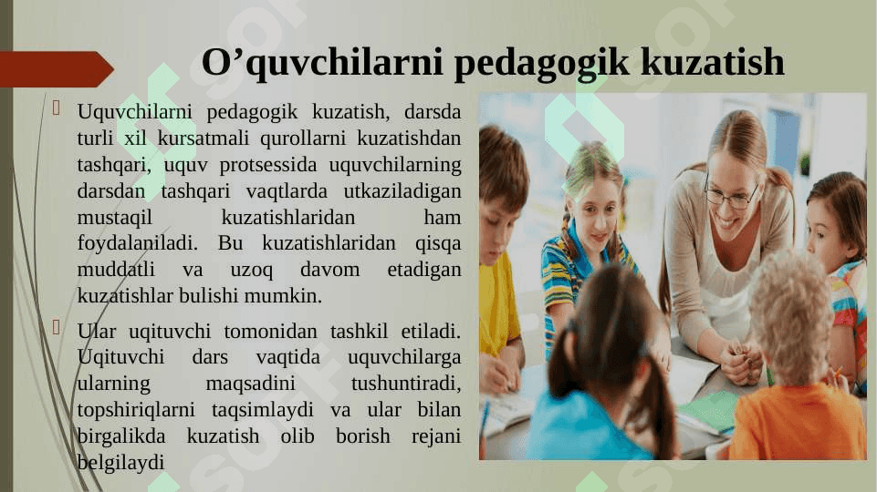 O’quvchilarni pedagogik kuzatish metodikasi 3