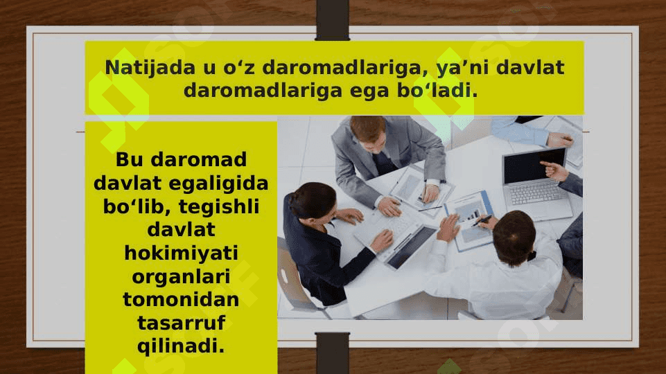 Davlat daromadlarini huquqiy tartibga solish 4