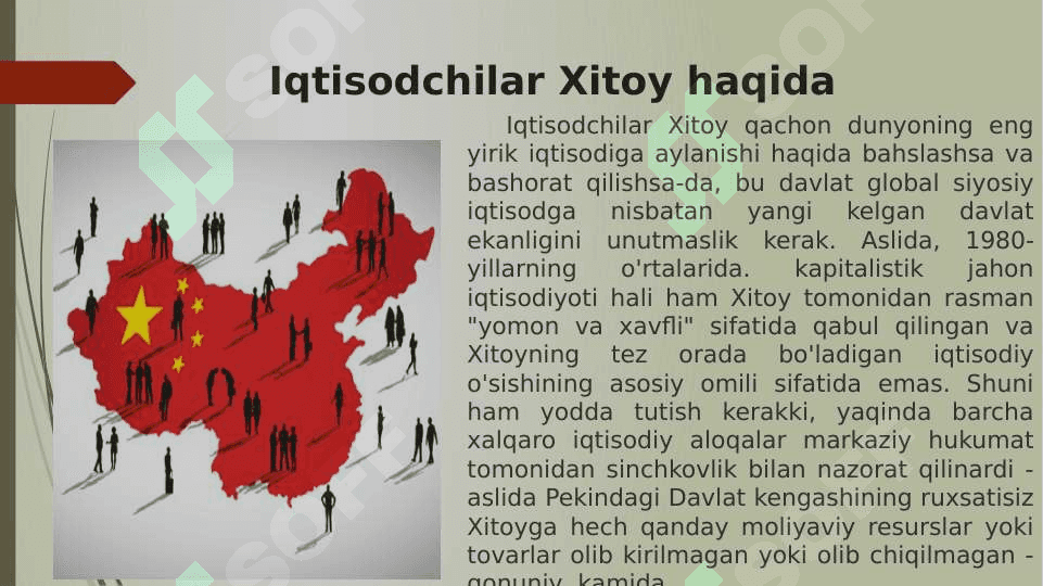 O’zbekiston va Xitoy invistitsiya siyosatlari 5