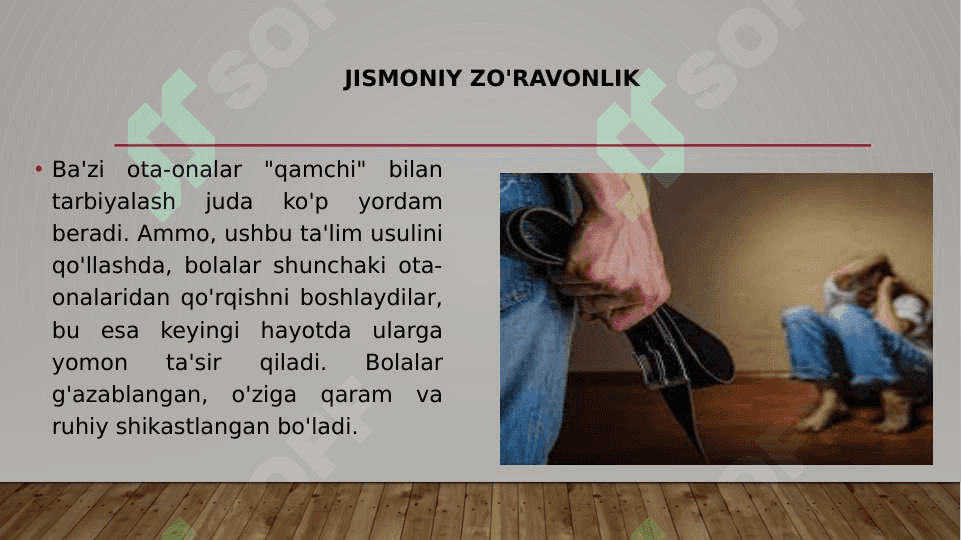 Oila tarbiyasida koʻp uchraydigan xatoliklar va ularni oldini olish 3