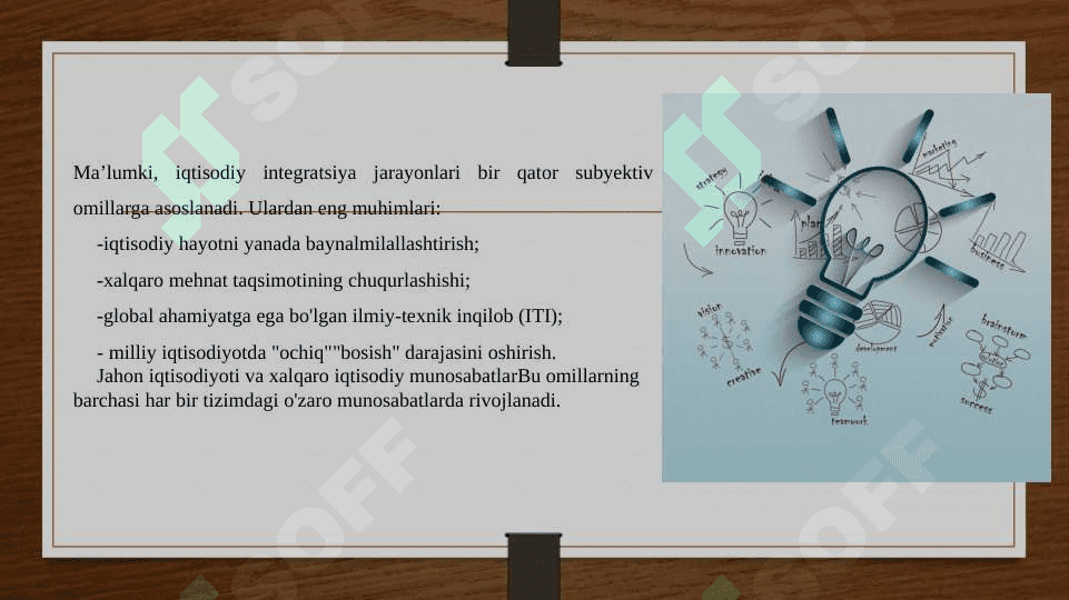MDH mamlakatlarida ishlab chiqarish kooperatsiyasini rivojlantirish 6
