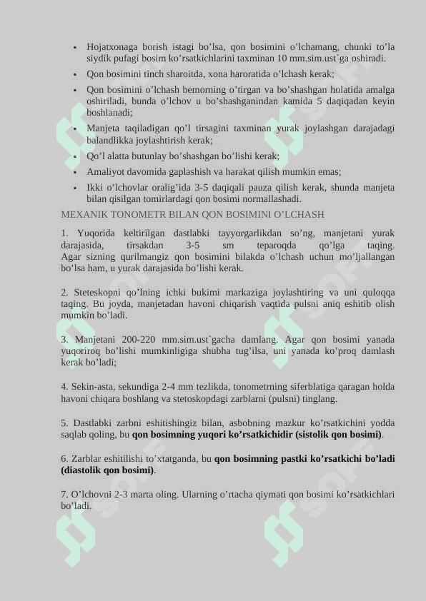 Arterial bosimni aniqlashning fizik  hossalari 3