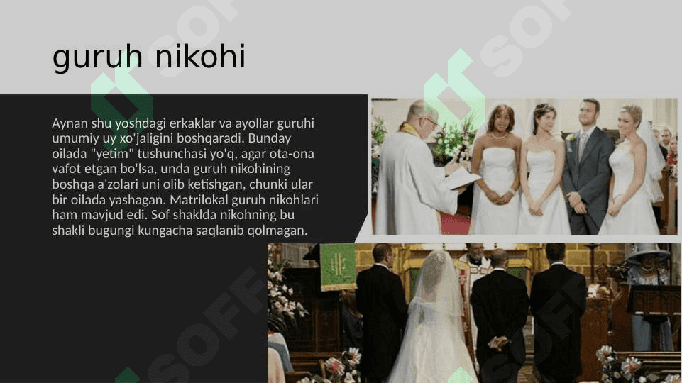 Ibtidoiy oila va nikoh munosabatlari 3