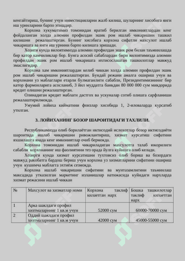 алюмин профильдан эшик-ром тайёрлаш 4