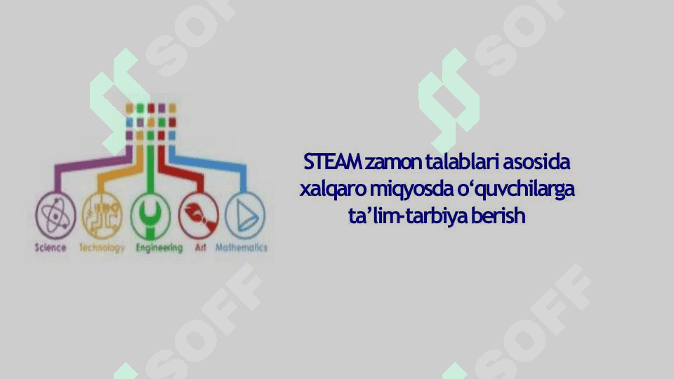 Ta’limga STEAM yondashuv va kreativlik 4