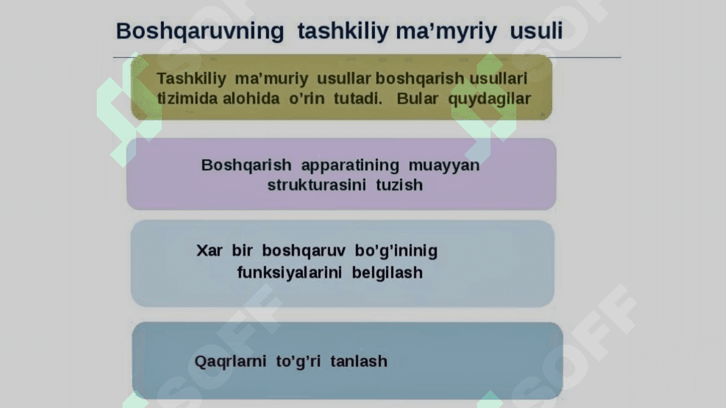 Boshqaruvning pedagogik-psixologik xususiyatlari. 7