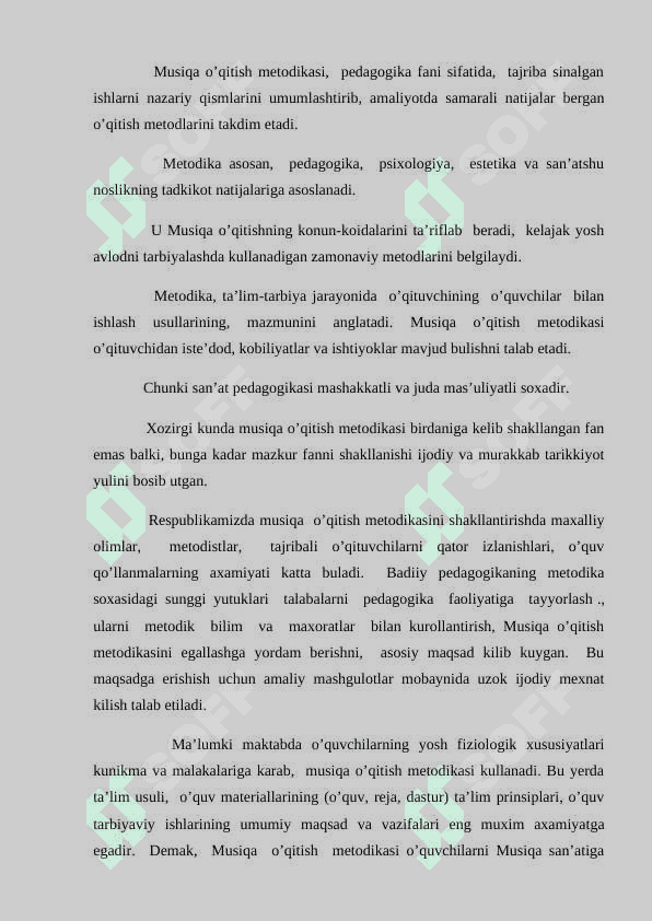Musiqiy ta’limning  maqsad  vazifalari va mazmuni 2