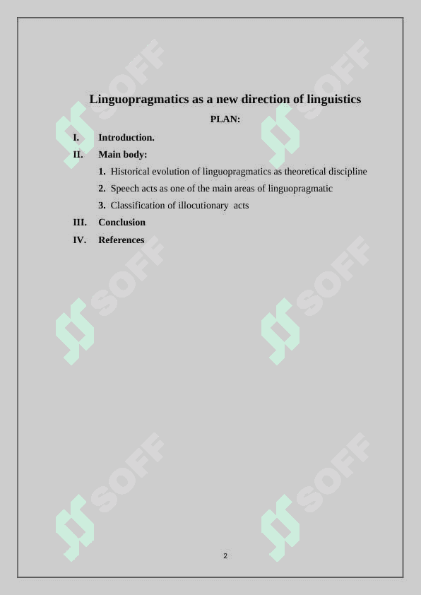 Linguopragmatics as a new direction of linguistics 2