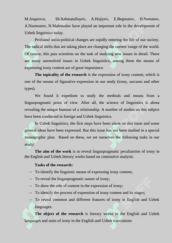 Study of irony in english and uzbek languages 4